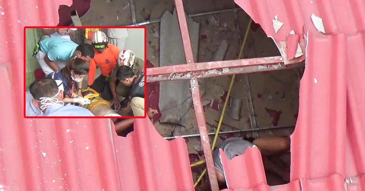 ประธานสโมสรฟุตบอลฯ ตกตึก ร่วง 10 ม. ทะลุหลังคาสาหัส