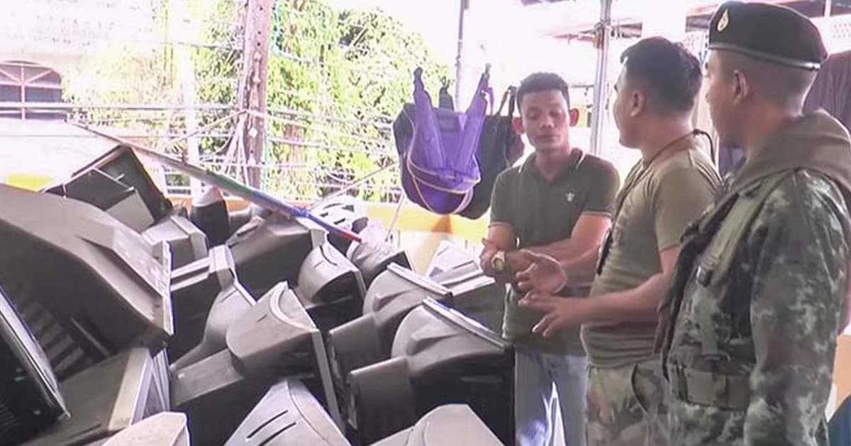 รวบเมียนมาจ้างไทยเปิดร้านซ่อม-ขโมยอุปกรณ์ไฟฟ้า ส่งขายเมียนมา