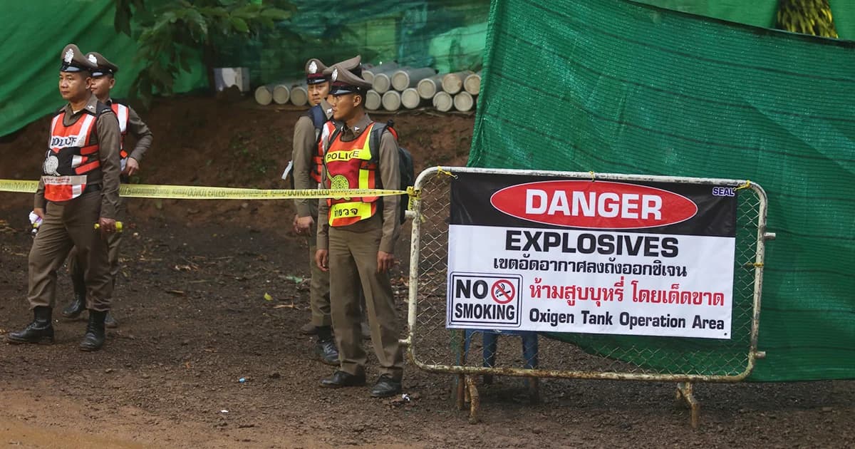 ภารกิจพาหมูป่าออกจากถ้ำวันที่ 2 หลังนำ 4 คนส่ง รพ.สำเร็จ