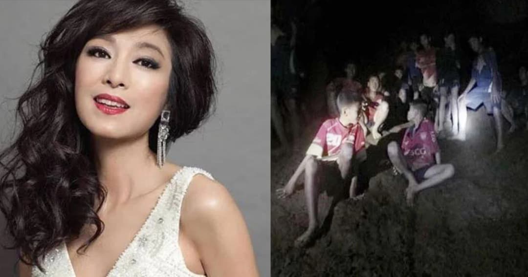 “หมีเซียะ” ดาราดังฮ่องกงส่งกำลังใจให้ 13 ชีวิต ทีมหมูป่า