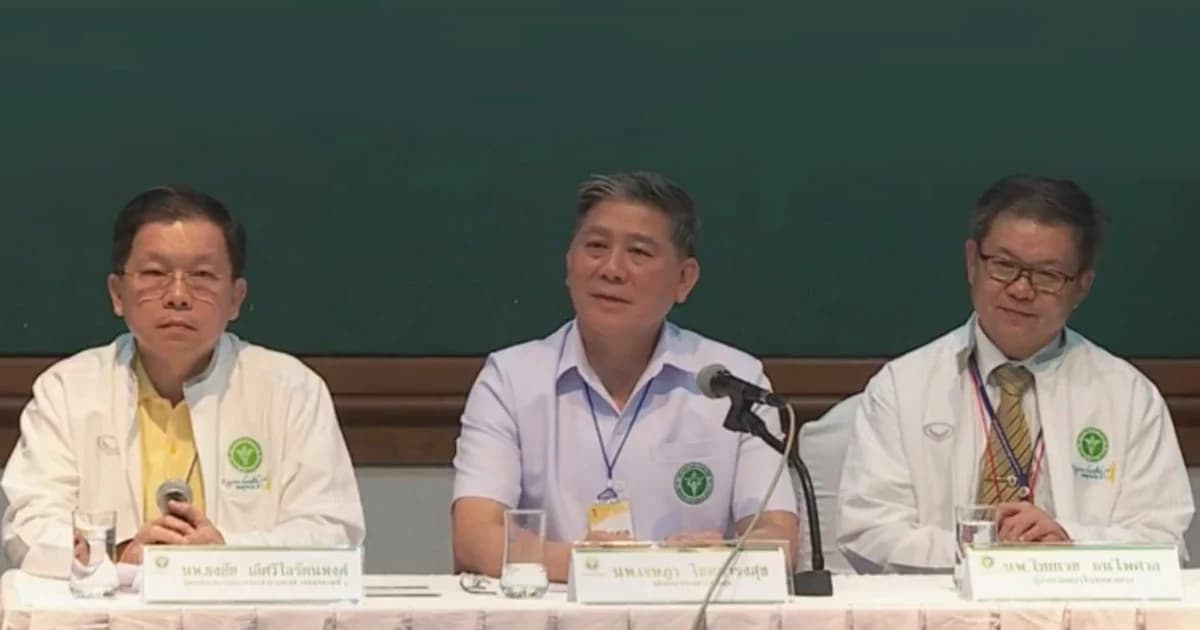 8 ชีวิตหมูป่าปลอดภัยดี แพทย์ห่วงปอดติดเชื้อ คาด 1 สัปดาห์พ่อแม่กอดได้