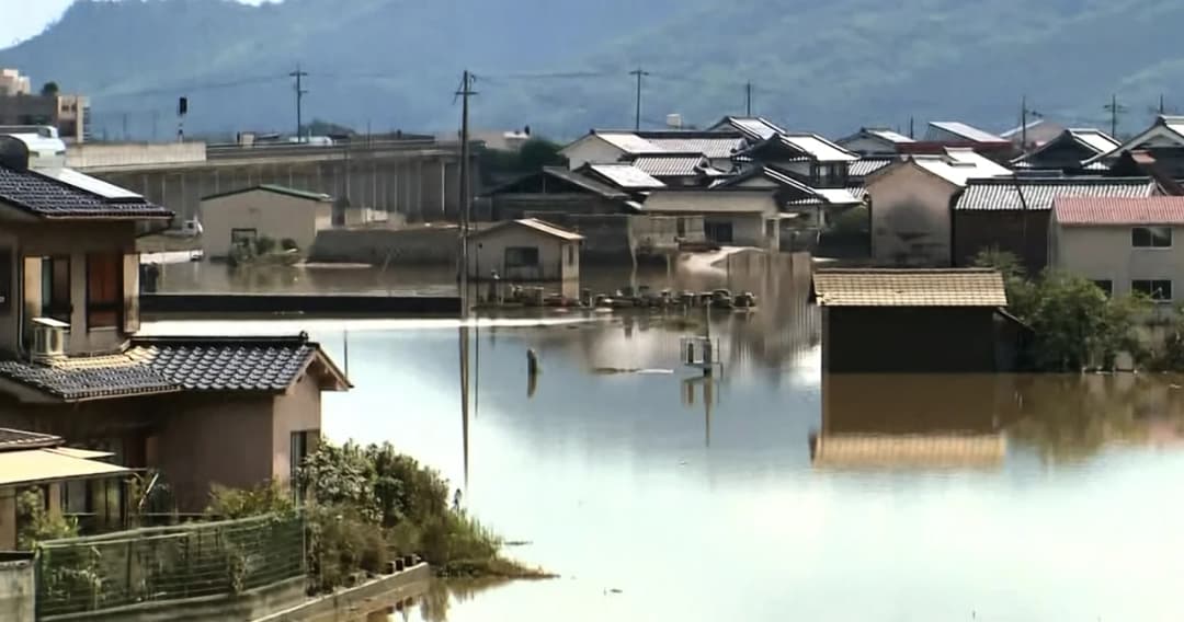 ญี่ปุ่นน้ำท่วมหนัก ยอดเสียชีวิตทะลุ 100 ราย