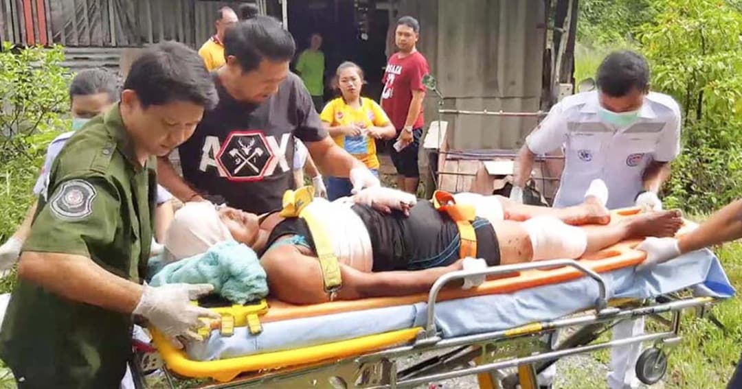 หลานหัวร้อน ทวงหนี้ป้าไม่ได้ ฟันร่างเละเทะ