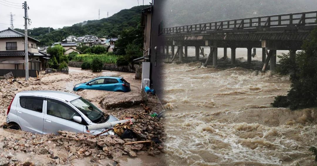 ญี่ปุ่นวิกฤต! หลังเผชิญน้ำท่วม-ดินถล่ม ล่าสุดมีผู้เสียชีวิต 179 ราย สูญหายอีกจำนวนมาก