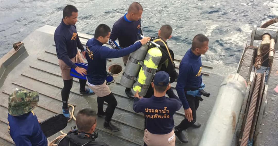 เริ่มปฏิบัติการกู้ร่าง ‘เหยื่อเรือล่ม’ ใต้ท้องเรือฟินิกส์