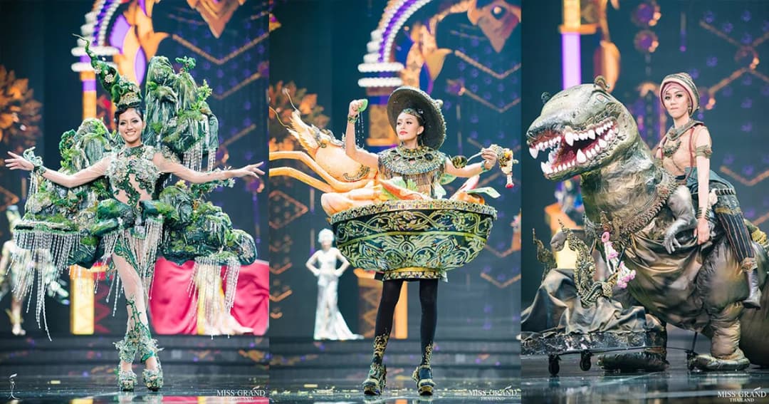 สุดอลังการ ! มิสแกรนด์ไทยแลนด์ ประกวดรอบชุดประจำจังหวัด