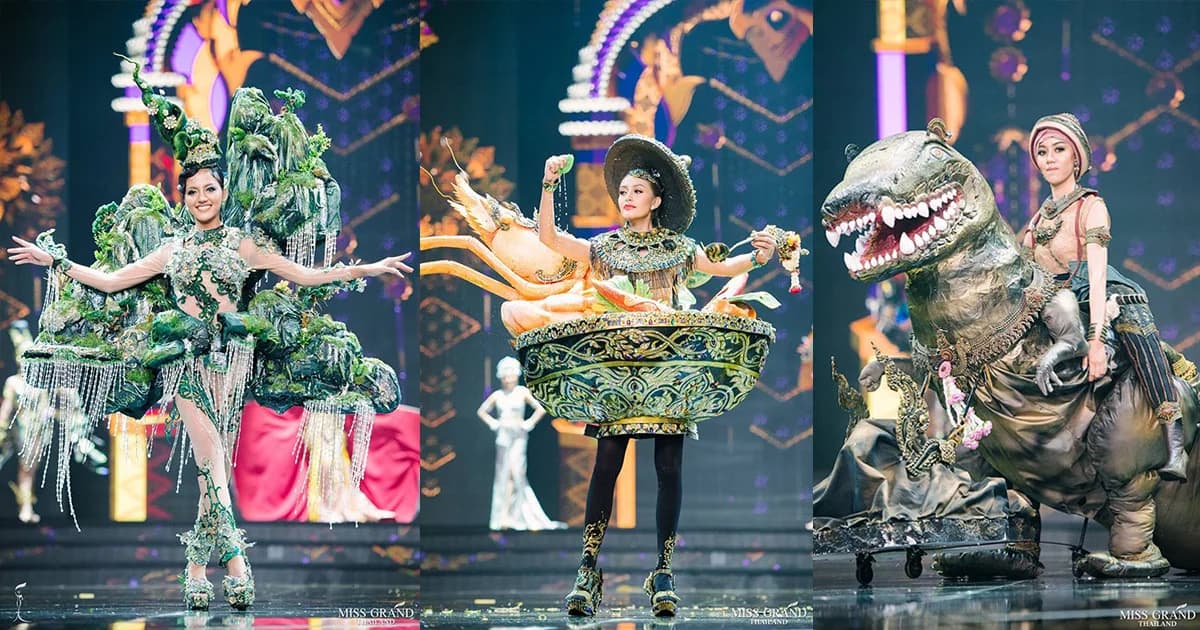 สุดอลังการ ! มิสแกรนด์ไทยแลนด์ ประกวดรอบชุดประจำจังหวัด