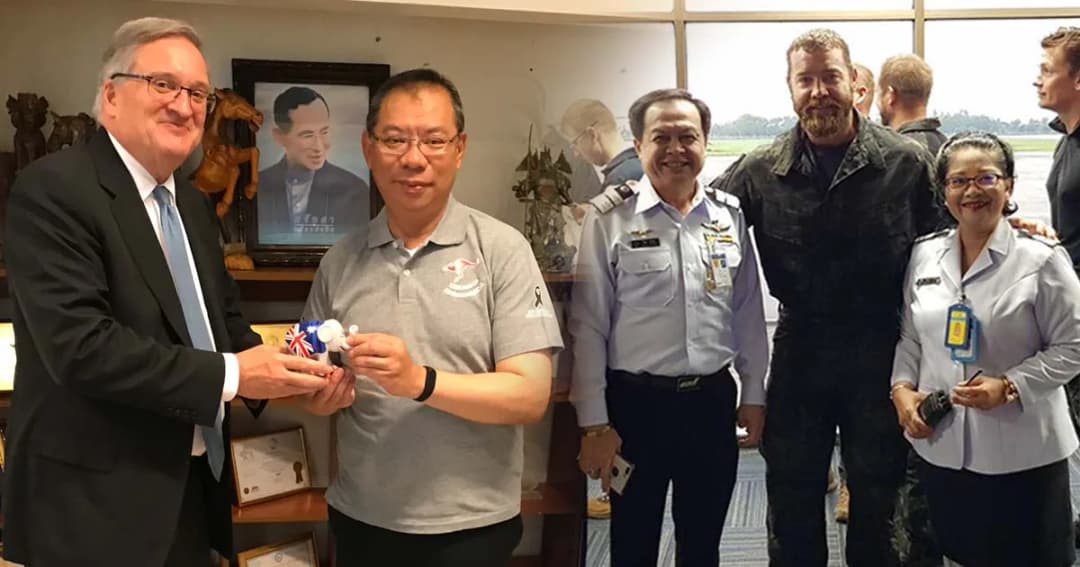 ส่ง ‘หมอแฮร์ริส’ กลับออสเตรเลีย ทูตมอบเสื้อรูปจิงโจ้ให้ผู้ว่าฯ ณรงค์ศักดิ์