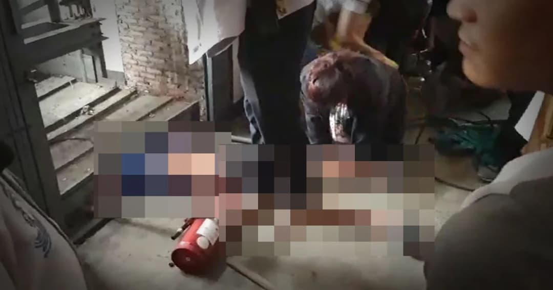 สุดสยอง ! ลิฟต์ขนของทับศีรษะหนุ่มพม่าดับ ภายในโรงงาน ย่านเจริญกรุง