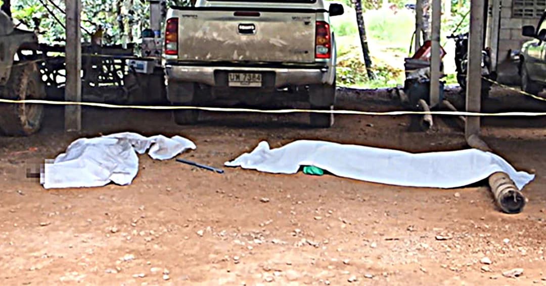 ผู้ช่วยผู้ใหญ่บ้าน ยิงแม่เลี้ยง และน้องสาว ดับคาบ้าน