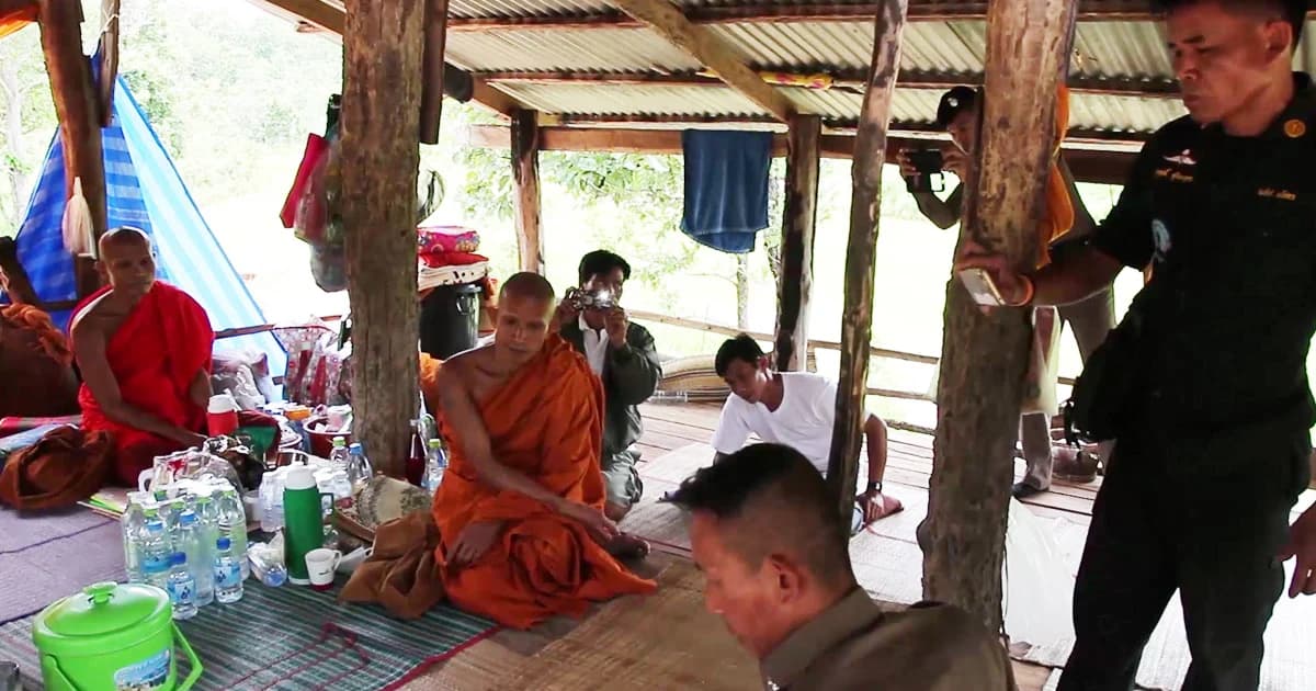 ทลายสำนักสงฆ์เถื่อนบุกรุกป่าสงวน ชาวบ้านค้าน อ้างหลวงปู่ให้หวยแม่น