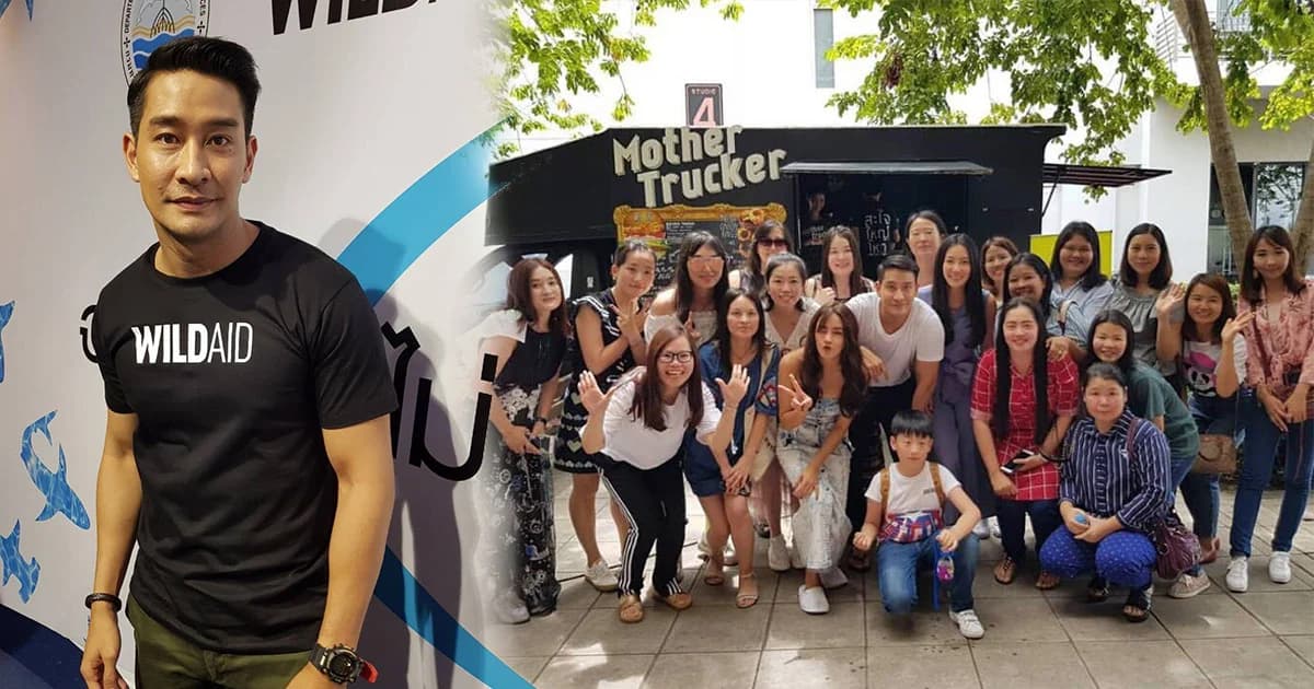 “ป้อง” หน้าบาน แฟนคลับจีนเหมา Food Truck เซอร์ไพรส์วันเกิด ยินดี เจนี่ จะแต่งงาน