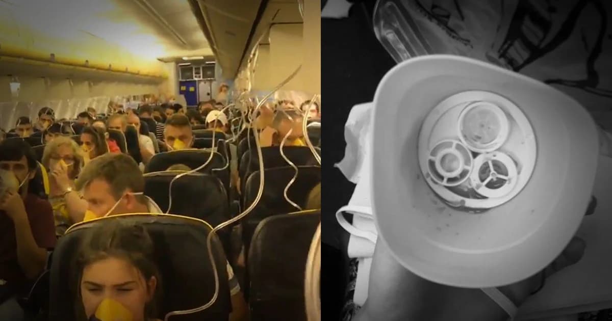 ผู้โดยสารช็อก ! เครื่องบินดิ่งลดระดับเร็วเกินไป ทำเลือดออกปาก