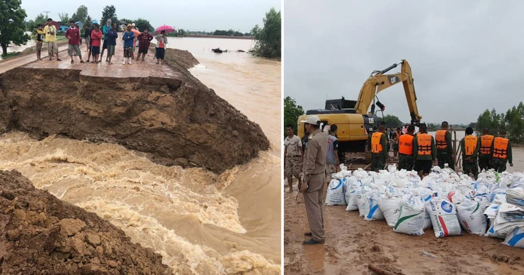 กรมชลฯ เร่งปิดช่องพนังกั้นลำน้ำยังขาดบ้านท่าเยี่ยม จ.ร้อยเอ็ด ให้เสร็จโดยเร็ว