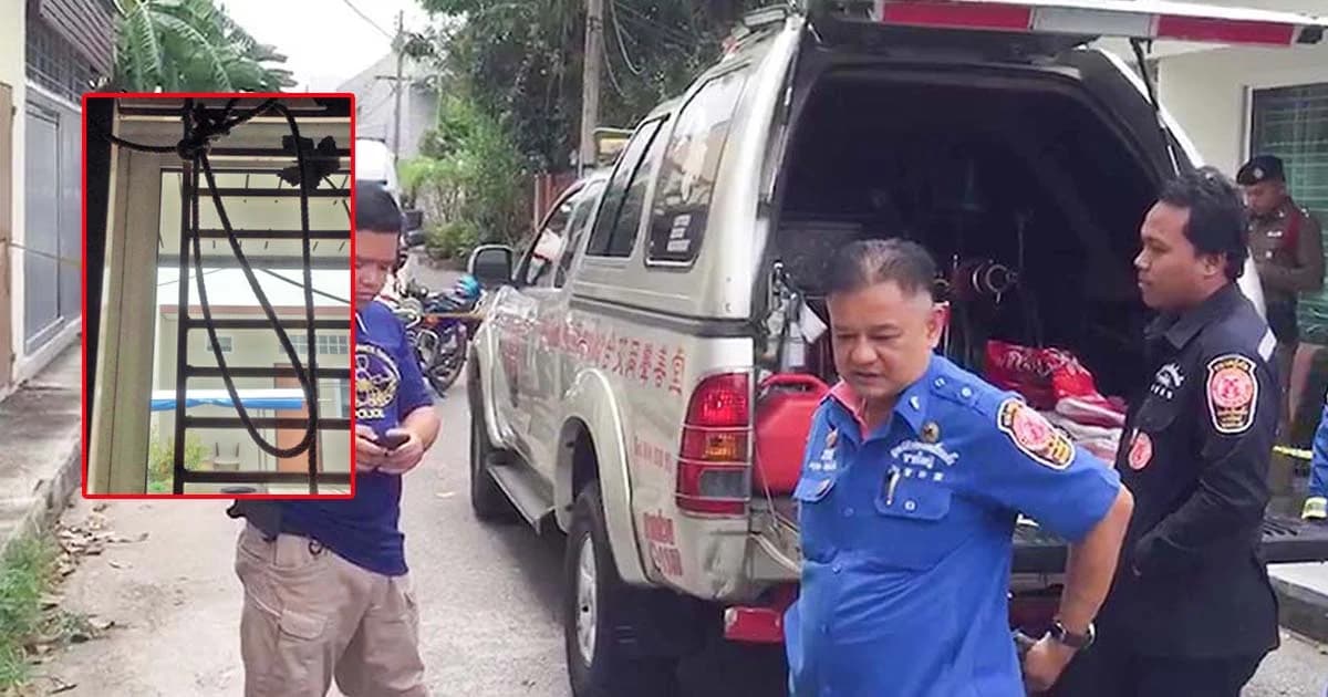 หนุ่ม 40 เครียดชีวิต ลาตายลูกๆ ไลฟ์สดผูกคอตาย