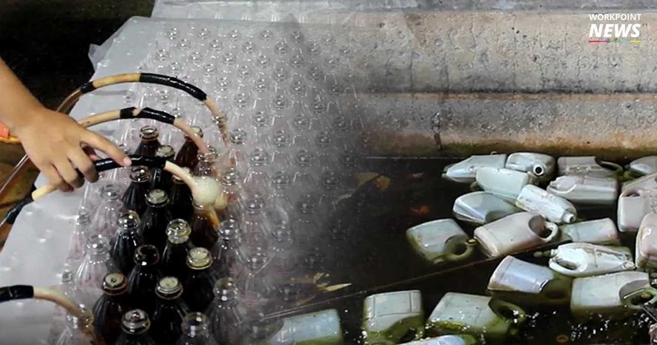 บุกจับโรงงานน้ำปลา-น้ำส้มสายชูปลอม ถูกสั่งงดผลิตแต่ฝ่าฝืนรับทำตามออเดอร์