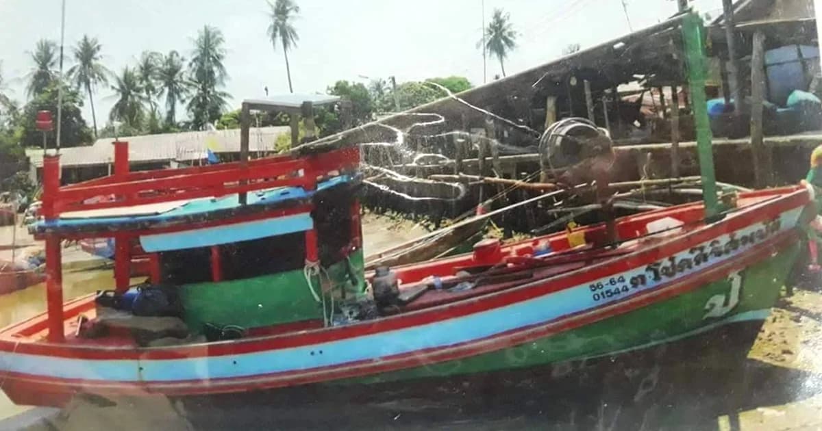 เรือประมงล่ม ในทะเลอ่าวใหญ่ 3 ลูกเรือสูญหาย ไม่ทราบชะตากรรม