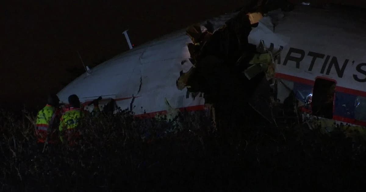 เปิดคลิปมือถือผู้โดยสาร นาทีเครื่องบินตกในแอฟริกาใต้