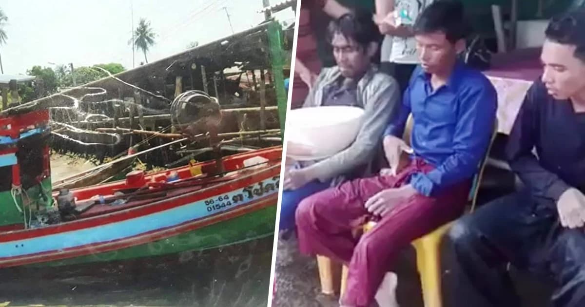 พบแล้ว! 3 ลูกเรือสูญหาย เหตุเรือล่ม จ.ตราด เผยลอยคอนาน 10 ชม.