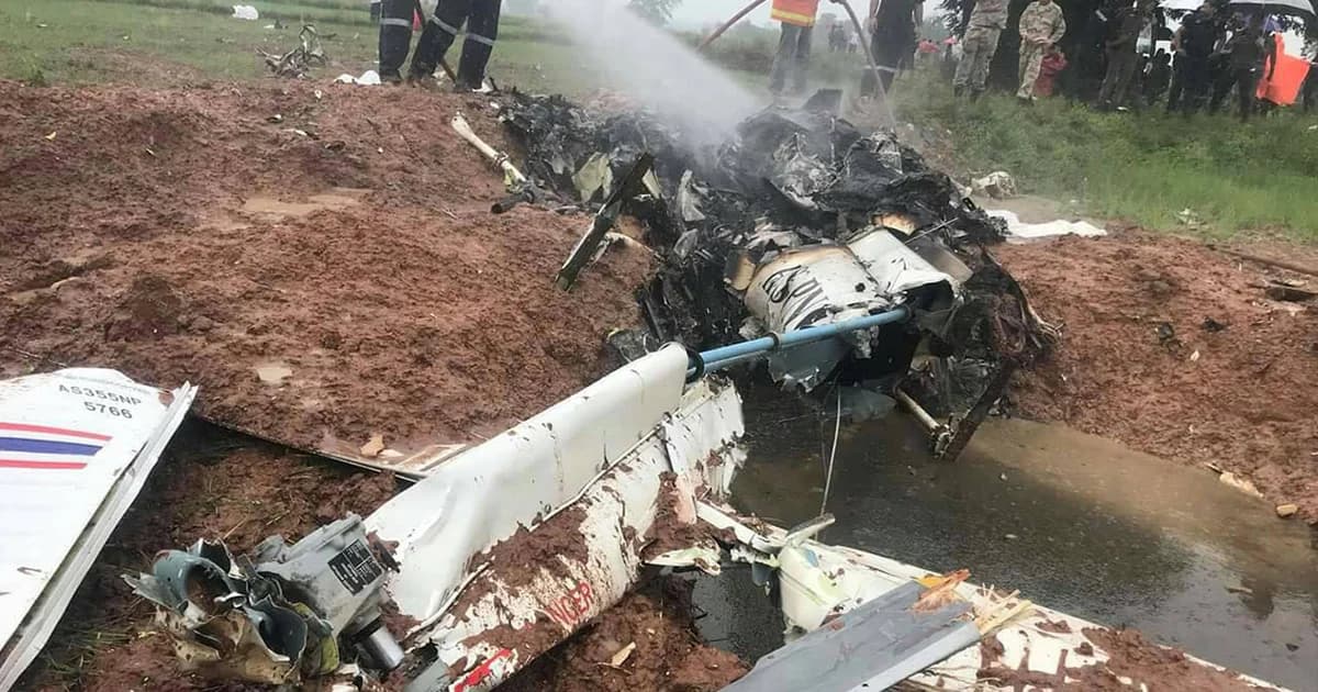 เร่งหาสาเหตุ ฮ.ตก ที่ขอนแก่น ลุยค้นซากยังไม่พบ ‘กล่องดำ’