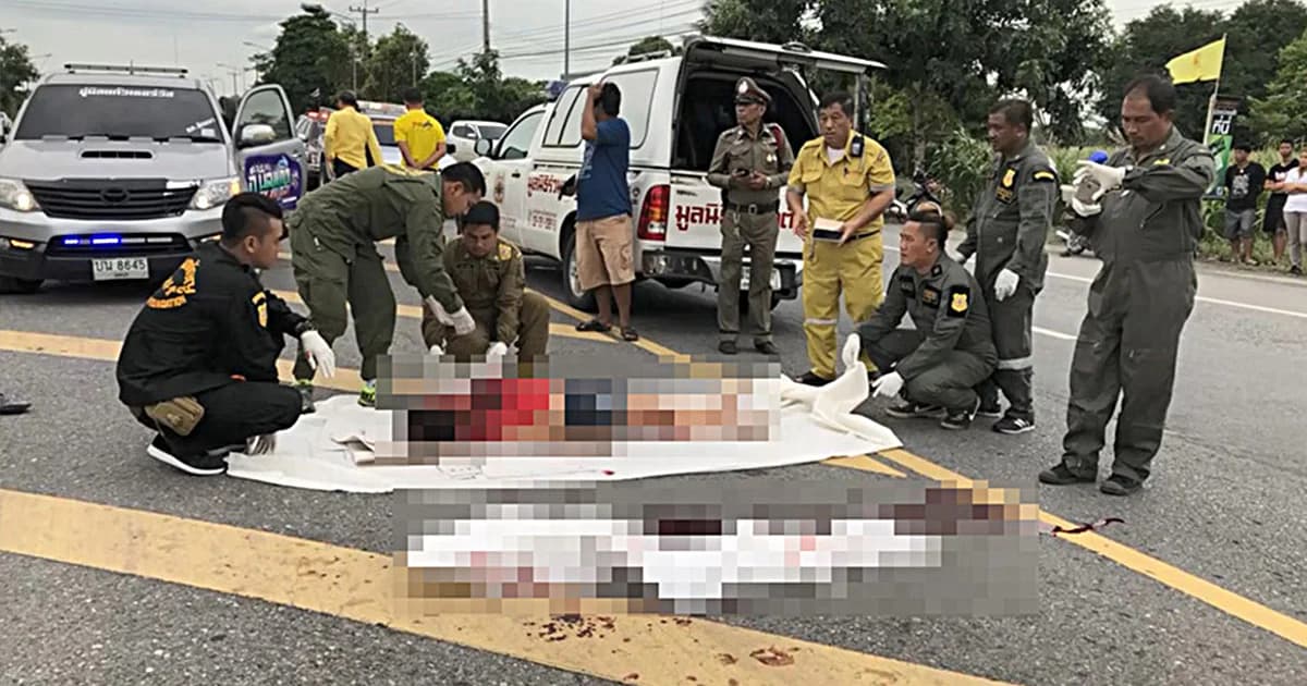 ลูกชายนายก อบจ. ซิ่งปอร์เช่ ชน จยย.ดับ 1 สาหัส 1