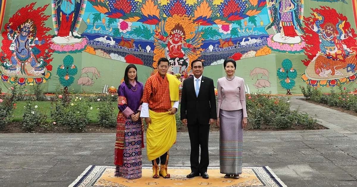 กษัตริย์จิกมีแห่งภูฏาน พระราชทานวโรกาสให้ พล.อ.ประยุทธ์ เข้าเฝ้าฯ
