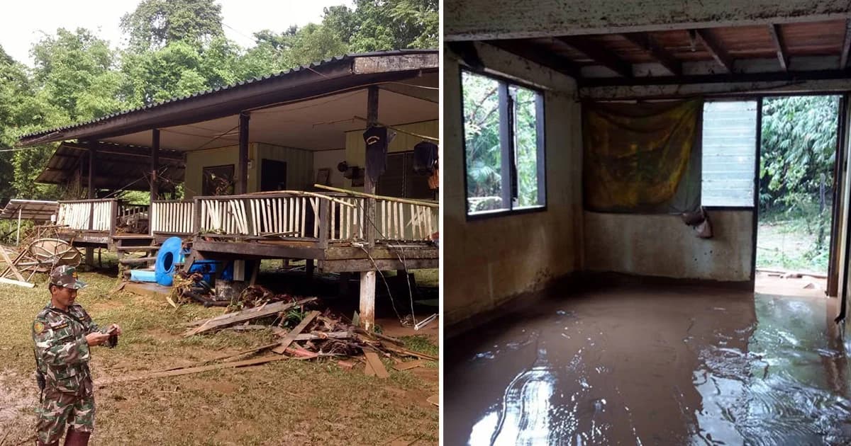 หัวหน้าวิเชียร เผยพบหน่วยพิทักษ์ป่าสะเน่พ่อง เสียหายทั้งหมดหลังน้ำท่วมสังขละบุรี