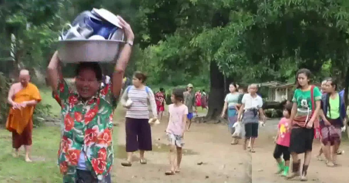 ผู้ว่าฯกาญจน์ สั่งอพยพชาวบ้านสเนพ่องทั้งหมด เพื่อความปลอดภัยจากน้ำป่า