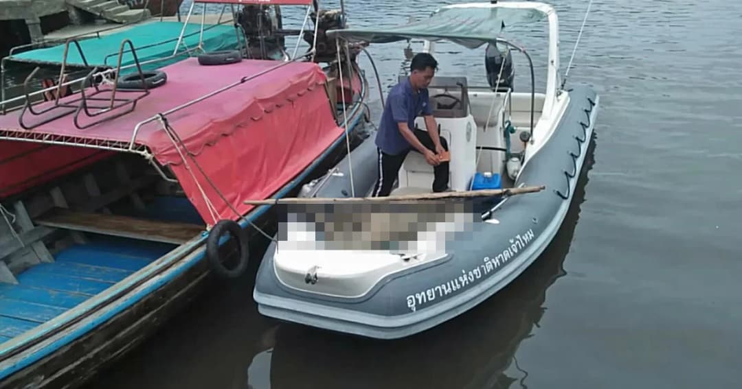 พบศพนิรนามลอยอืด ในทะเลอุทยานแห่งชาติหาดเจ้าไหม