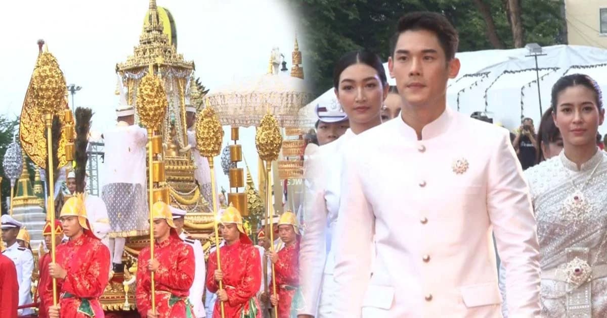 ตระการตาริ้วขบวนพระบรมธาตุ เฉลิมพระเกียรติ ร.10