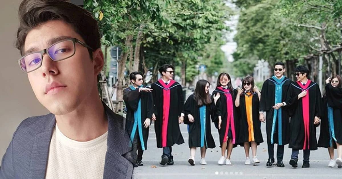 จบแล้ว! “นาย ณภัทร” รวมก๊วนเพื่อน ถ่ายรูปชุดครุย