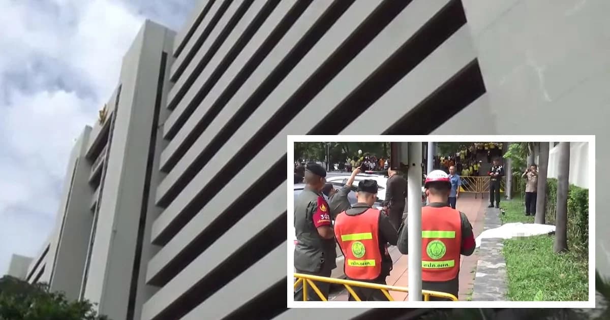 คืบหน้า โฆษกศาลฯ แจง เหตุยกฟ้องคดีเเทงลูกชาย หนุ่มใหญ่โดดตึกศาล