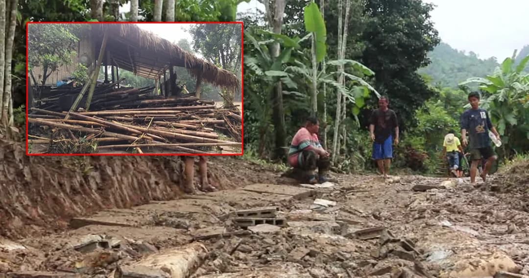 พายุเซินติญถล่มสังขละบุรี ทำ ปชช. เดือดร้อนกว่า 1 พัน ครัวเรือน