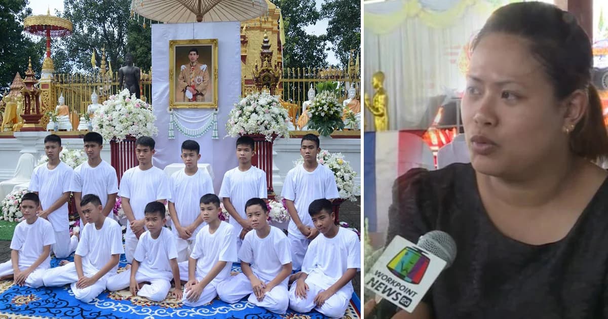 ภรรยา น.ต.สมาน เตรียมร่วมงานบวชทีมหมูป่าฯ