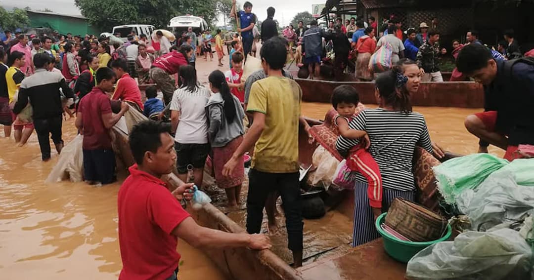 ‘ราชบุรีโฮลดิ้ง’ มอบ 5 ล้านช่วยเหลือ สปป.ลาว เขื่อนเซเปียนแตก