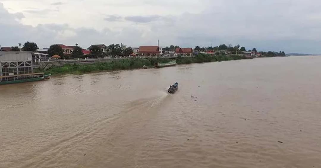 ลำน้ำสาขาแม่น้ำโขงส่อท่วม หลังน้ำโขงแตะระดับ 11 ม.