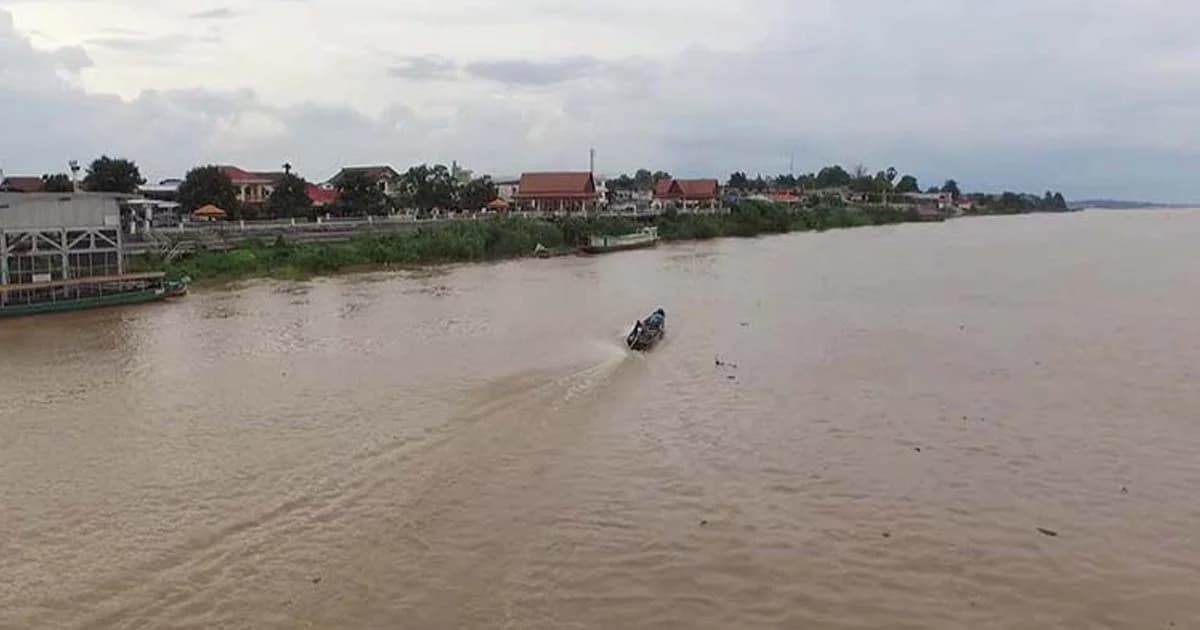 ลำน้ำสาขาแม่น้ำโขงส่อท่วม หลังน้ำโขงแตะระดับ 11 ม.