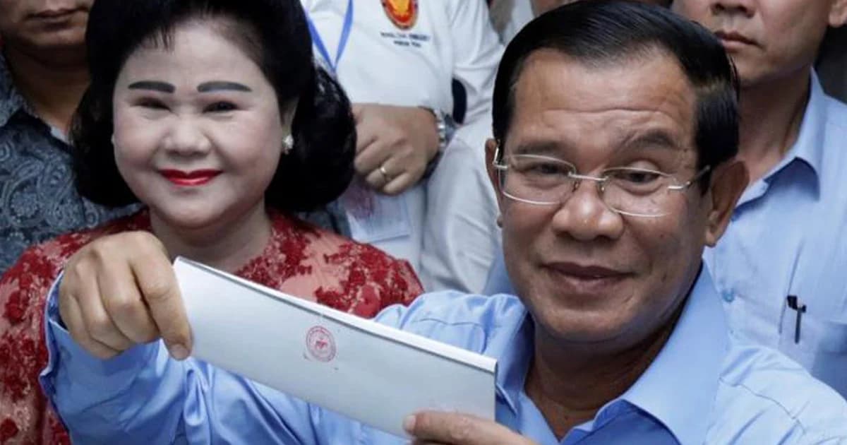 ปิดหีบ ! “ฮุนเซน” เตรียมฉลองชัย “ซีพีพี” คะแนนนำ คาดชนะเลือกตั้งกัมพูชา