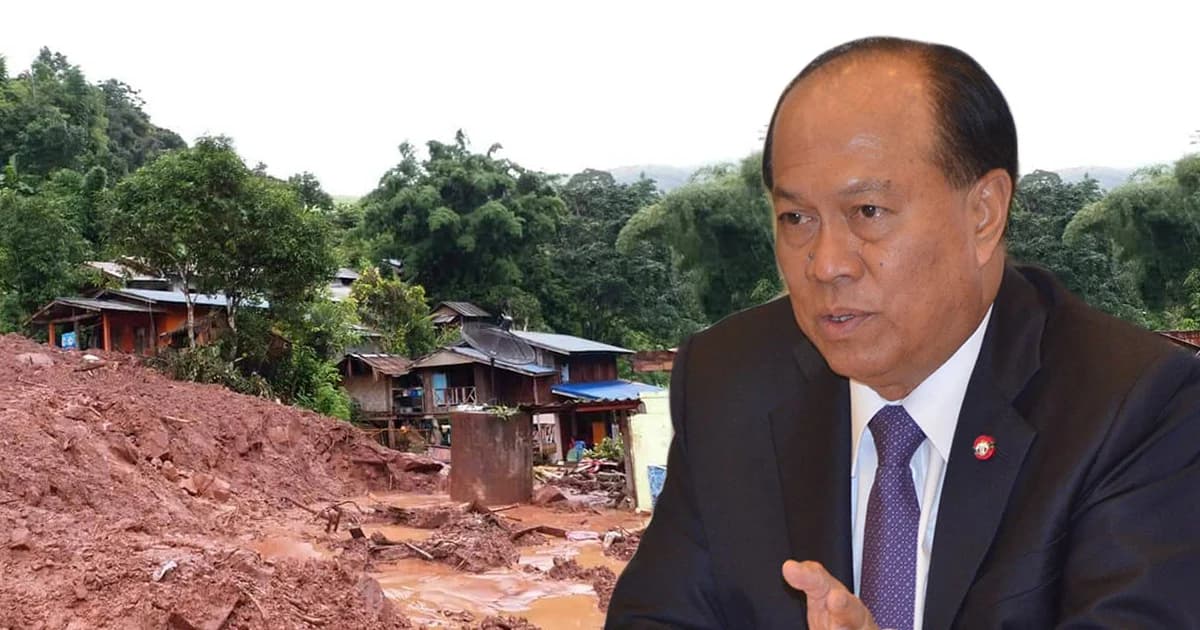 ‘พล.อ.อนุพงษ์’ ลงพื้นที่ดินถล่ม เรียกประชุมผู้ว่าฯ ภาคเหนือรับมือภัยพิบัติ