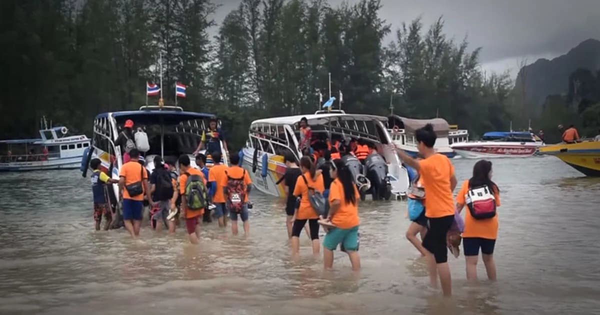 กระบี่คุมเข้มเรือนำเที่ยว หลังกรมอุตุฯ เตือนคลื่นลมแรง