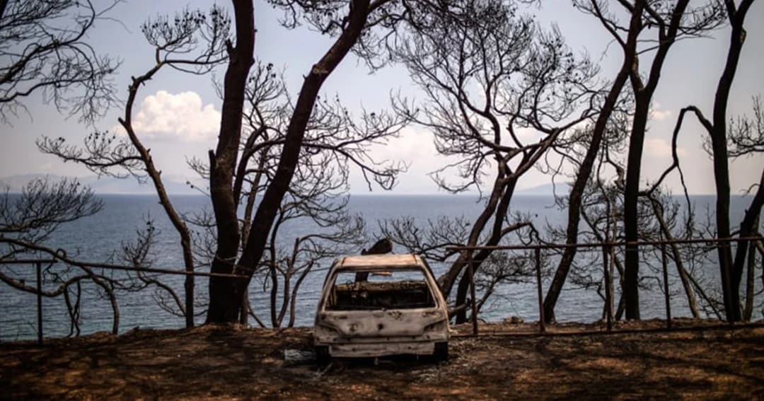 ไฟป่ากรีซคร่าแล้ว 88 ชีวิต ทางการเผย 25 คนสูญหาย