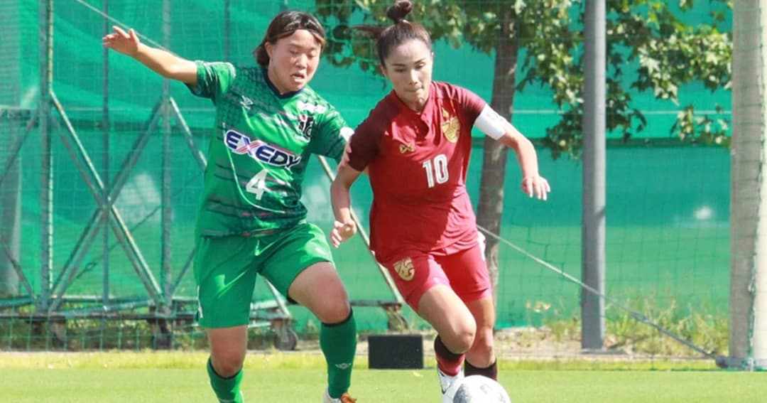 ชบาแก้วกลับไทยซ้อมหนักลุยเอเชียนเกมส์ แม้อุ่นเครื่องพ่าย 2 นัดที่ญี่ปุ่น