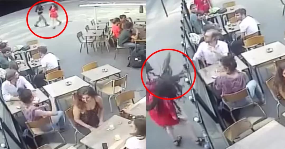 หนุ่มฝรั่งเศสตบสาว หลังถูกฝ่ายหญิงด่าเพราะพูดจาลวนลาม