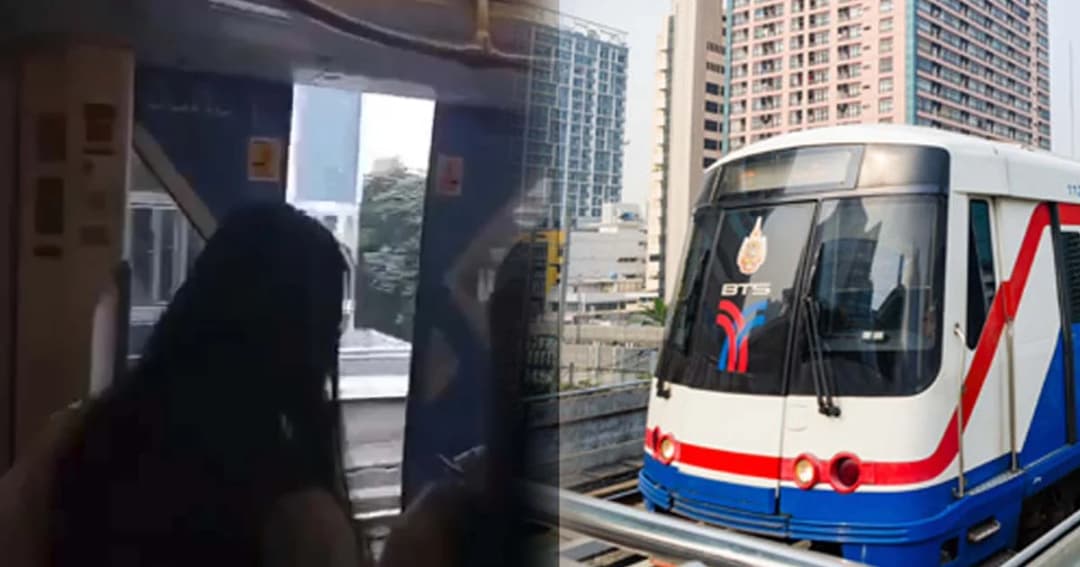 ผู้โดยสารอึ้ง! ประตูรถไฟฟ้าค้างขณะขบวนรถวิ่ง-บีทีเอสชี้แจงแล้ว