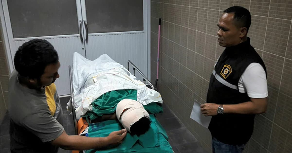 หนุ่มอินเดียสุดทน หัวหน้าลวนลามเมีย คว้าท่อนเหล็กตีหัวดับ