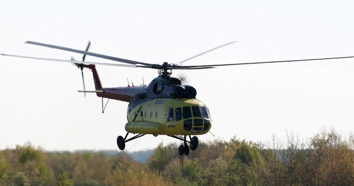 เฮลิคอปเตอร์โดยสารรัสเซียตก ดับ 18 ราย