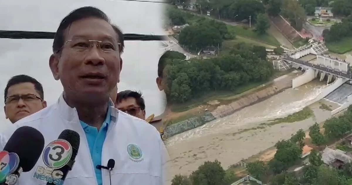 คาดน้ำท่วมเพชรบุรี 2 สัปดาห์-เร่งตัดน้ำก่อนถึงเขื่อนเพชร สูงสุด 10 ส.ค.