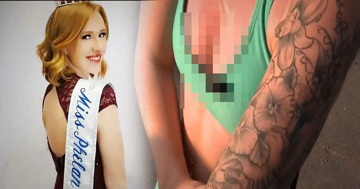 นางงามฟีแลนประกาศคืนมงกุฎ หลังกองประกวดขอให้ ‘ปกปิดรอยสัก’