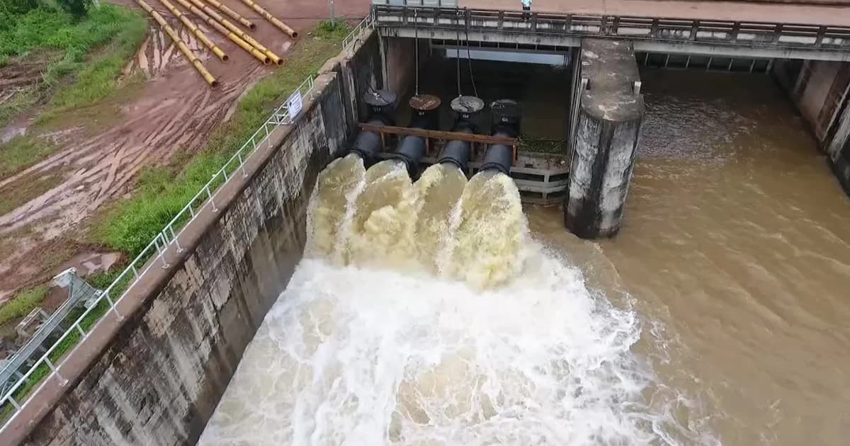 ‘หนองคาย’ น้ำโขงลดลงต่อเนื่อง เร่งระบายน้ำในลำห้วยสาขา