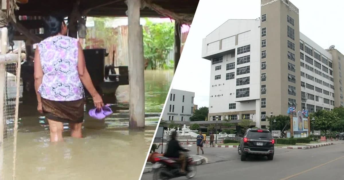 สธ.สั่งโรงพยาบาล 9 จังหวัด พร้อมรับอุทกภัย